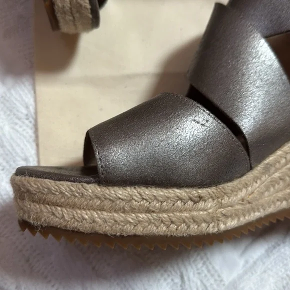 Eileen Fisher Willow Espadrille Wedge Sandals - Picture 4 of 13